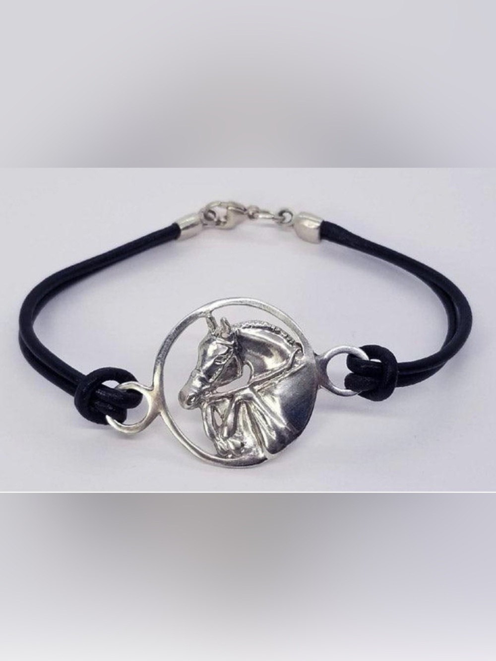 Big Ben jumping horse bracelet